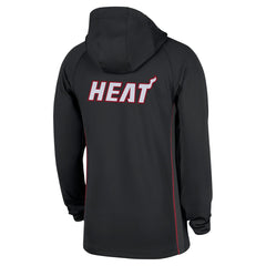NBA Miami Heat Authentic On Court Zone Quarter-Zip Dri-FIT Hoodie Jacket