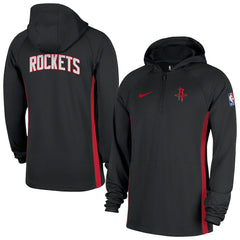 NBA Houston Rockets Authentic On Court Zone Quarter-Zip Dri-FIT Hoodie Jacket sale