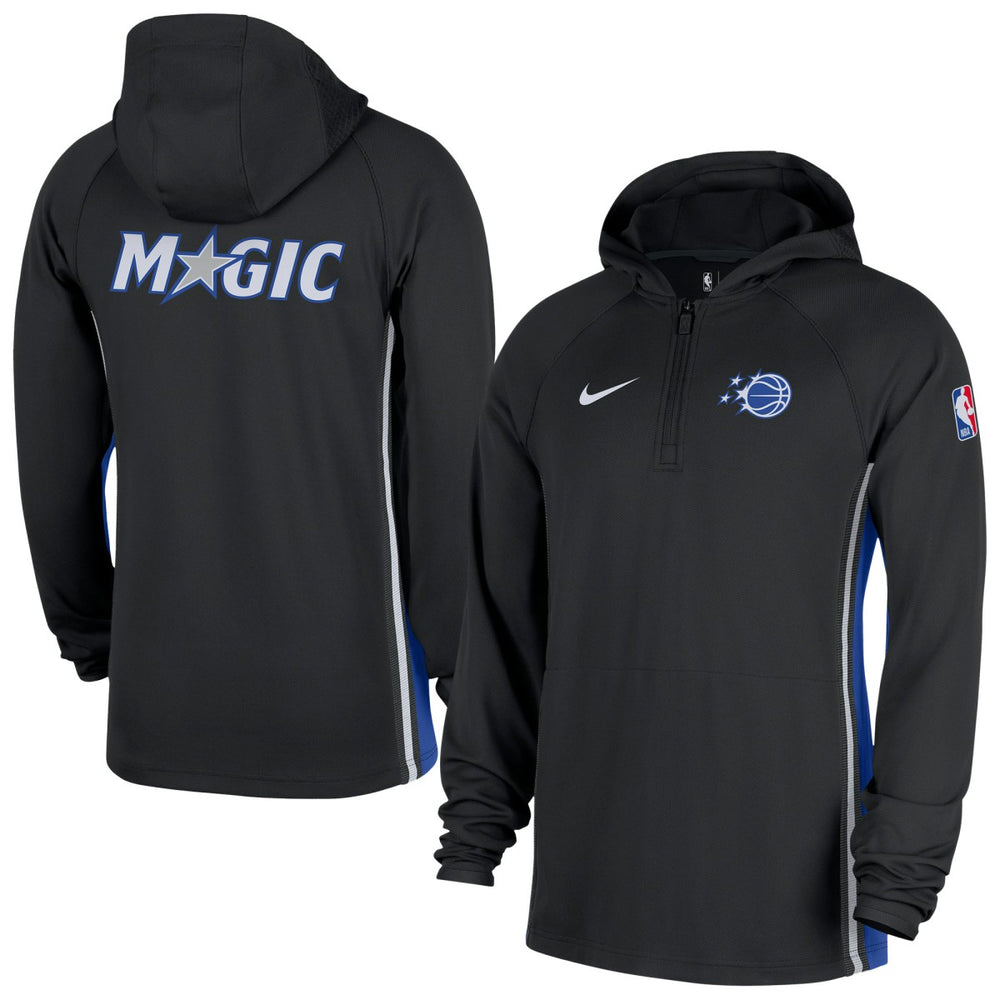 NBA Orlando Magic Authentic On Court Zone Quarter-Zip Dri-FIT Hoodie Jacket