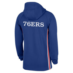 NBA Philadelphia 76ers Authentic On Court Zone Quarter-Zip Dri-FIT Hoodie Jacket