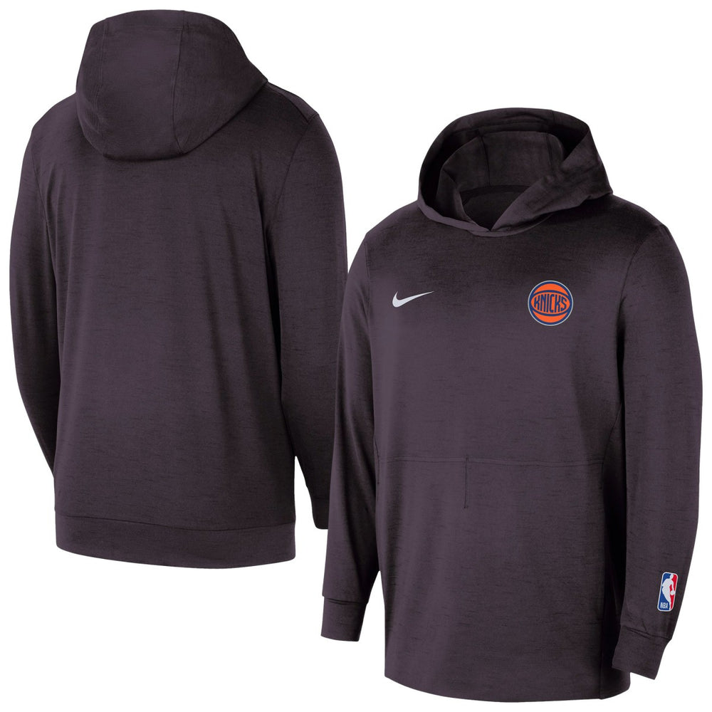NBA New York Knicks Authentic Practice Yoga Restore Dri-Fit Pullover Hoodie