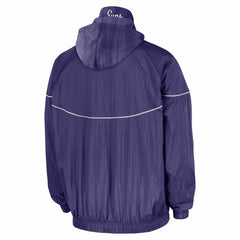 NBA Phoenix Suns Courtside Windrunner Woven Half-Zip Hooded Jacket