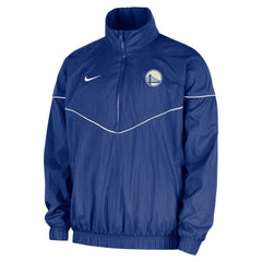 NBA Golden State Warriors Courtside Windrunner Woven Half-Zip Hooded Jacket sale