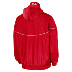 NBA Chicago Bulls Courtside Windrunner Woven Half-Zip Hooded Jacket