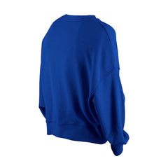 MLB New York Mets New Era Women's Boxy Mineral Wash Dolmen Sleeve Cropped Sweatshirt