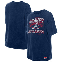 MLB Atlanta Braves New Era Women's Mineral Wash Oversized T-Shirt