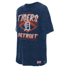 MLB Detroit Tigers New Era Women's Mineral Wash Oversized T-Shirt