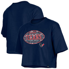 Girl's Flip Sequin Boxy T-Shirt - Houston Texans