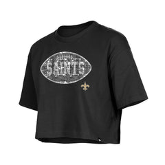 Girl's Flip Sequin Boxy T-Shirt - New Orleans Saints