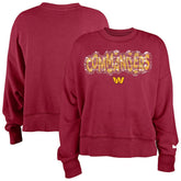 Girl's Flip Sequin Sweatshirt - Washington Commanders