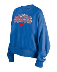 Girl's Flip Sequin Sweatshirt - Buffalo Bills