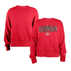 Girl's Flip Sequin Sweatshirt - Kansas City Chiefs