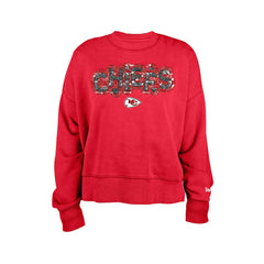 Girl's Flip Sequin Sweatshirt - Kansas City Chiefs