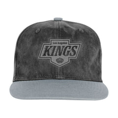 NHL Black/Silver Los Angeles Kings Outerstuff Youth True Retro Deadstock Adjustable Hat