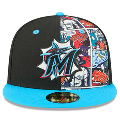 MLB Miami Marlins New Era 2025 MLB Diamond Hero Edition 59FIFTY Fitted Hat