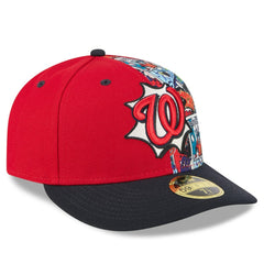 MLB Washington Nationals New Era 2025 MLB Diamond Hero Edition Low Profile 59FIFTY Fitted Hat