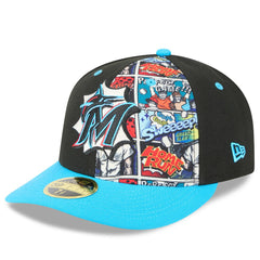 MLB Miami Marlins New Era 2025 MLB Diamond Hero Edition Low Profile 59FIFTY Fitted Hat