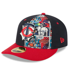 MLB Minnesota Twins New Era 2025 MLB Diamond Hero Edition Low Profile 59FIFTY Fitted Hat