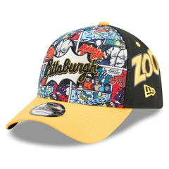 MLB Pittsburgh Pirates New Era Youth 2025 MLB Diamond Hero Edition A-Frame 9FORTY Adjustable Hat