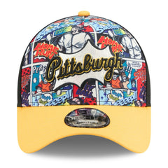 MLB Pittsburgh Pirates New Era Youth 2025 MLB Diamond Hero Edition A-Frame 9FORTY Adjustable Hat