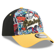 MLB Pittsburgh Pirates New Era Youth 2025 MLB Diamond Hero Edition A-Frame 9FORTY Adjustable Hat