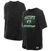 NBA Boston Celtics Women's Throwback Mineral Wash Oversized T-Shirt