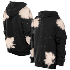 NBA New York Knicks Injection Bleached Out Raw Edge Hoodie