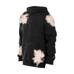 NBA New York Knicks Injection Bleached Out Raw Edge Hoodie