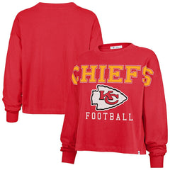 '47 Women's Outreach City Oversized Long Sleeve T-Shirt - Kansas City Chiefs