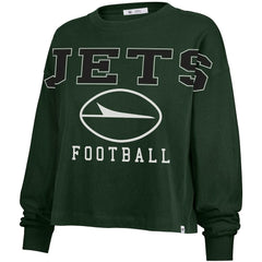 '47 Women's Outreach City Oversized Long Sleeve T-Shirt - New York Jets