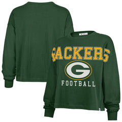 '47 Women's Outreach City Oversized Long Sleeve T-Shirt - Green Bay Packers