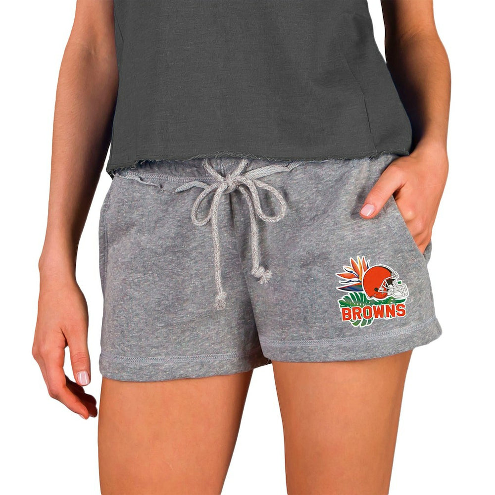 Concepts Sport Women's Mainstream Terry Shorts - Cleveland Browns