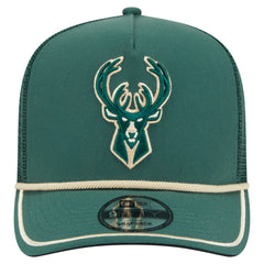 NBA Milwaukee Bucks Vintage Team Rope A-Frame 9FIFTY Snapback Hat