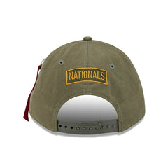MLB Washington Nationals New Era x Alpha Industries A-Frame 9FORTY Adjustable Hat