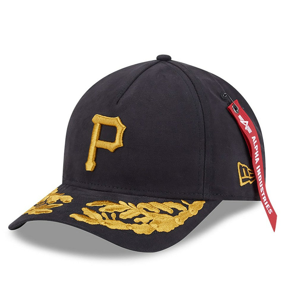 MLB Pittsburgh Pirates New Era x Alpha Industries A-Frame 9FORTY Adjustable Hat