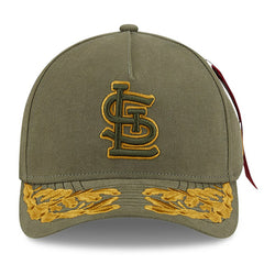 MLB St. Louis Cardinals New Era x Alpha Industries A-Frame 9FORTY Adjustable Hat