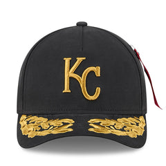 MLB Kansas City Royals New Era x Alpha Industries A-Frame 9FORTY Adjustable Hat