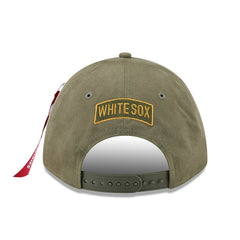 MLB Chicago White Sox New Era x Alpha Industries A-Frame 9FORTY Adjustable Hat