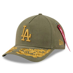 MLB Los Angeles Dodgers New Era x Alpha Industries A-Frame 9FORTY Adjustable Hat