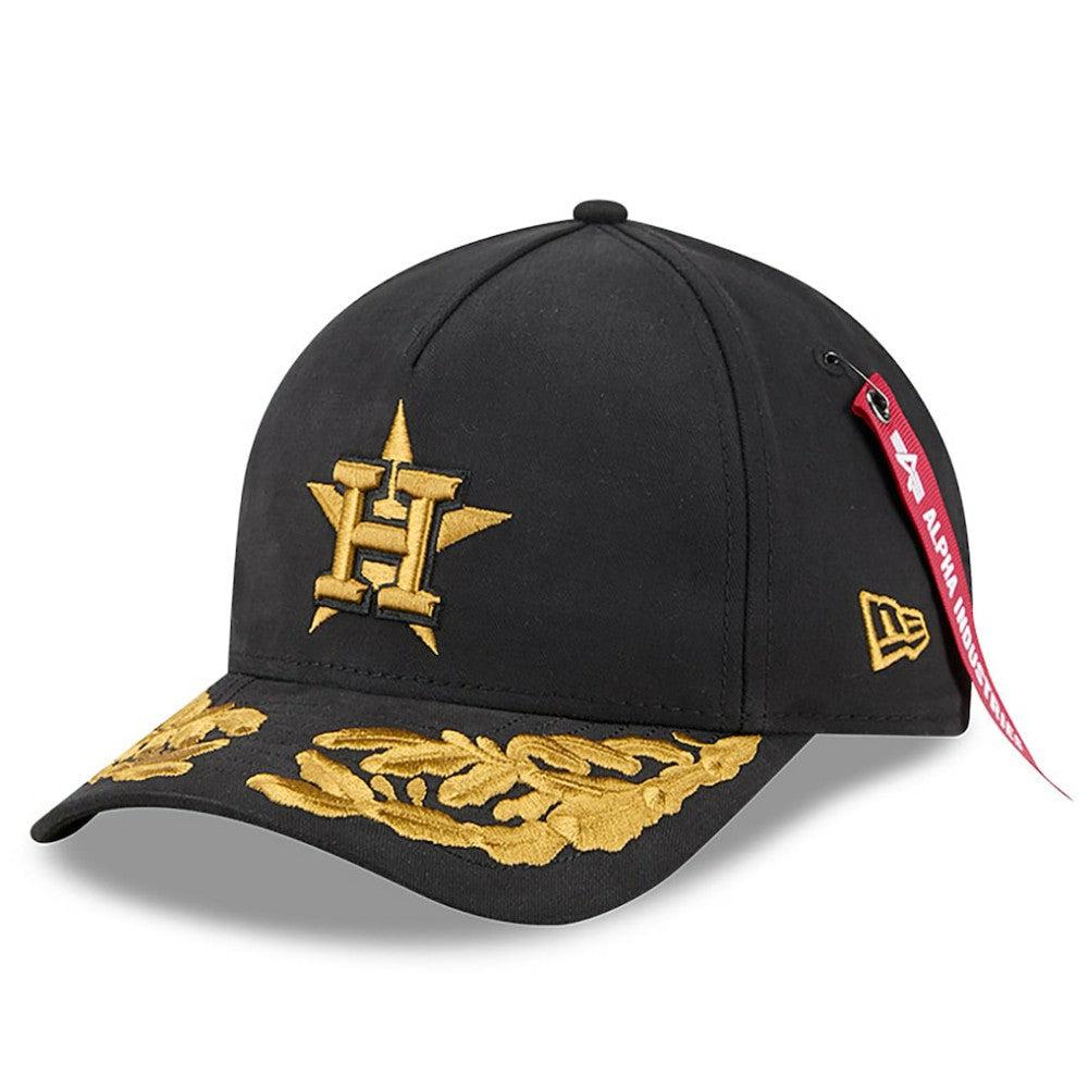 MLB Houston Astros New Era x Alpha Industries A-Frame 9FORTY Adjustable Hat