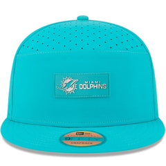 2025 Sideline Split Panel 9FIFTY Snapback Hat - Miami Dolphins