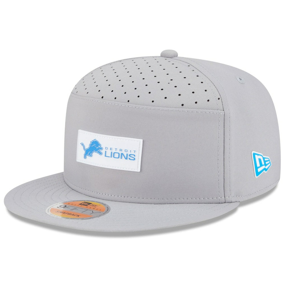 2025 Sideline Split Panel 9FIFTY Snapback Hat - Detroit Lions
