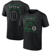 NBA Jayson Tatum Boston Celtics Ugly Sweater Name & Number T-Shirt
