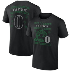 NBA Jayson Tatum Boston Celtics Ugly Sweater Name & Number T-Shirt
