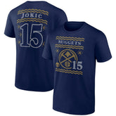 NBA Nikola Jokic Denver Nuggets Ugly Sweater Name & Number T-Shirt sale