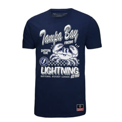 NHL Navy Tampa Bay Lightning Mitchell & Ness Local Food T-Shirt