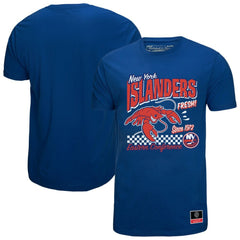 NHL Royal New York Islanders Mitchell & Ness Local Food T-Shirt