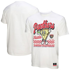 NHL White Florida Panthers Mitchell & Ness Local Food T-Shirt
