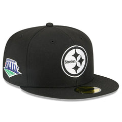 x Alpha Industries 59FIFTY Fitted Hat - Pittsburgh Steelers