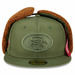 x Alpha Industries Dog Ears 59FIFTY Fitted Hat - San Francisco 49ers